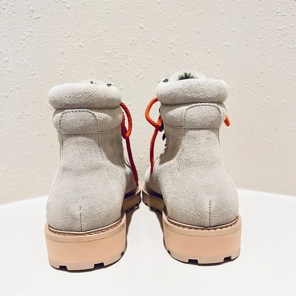 Greats Lorimer Suede Ivory Women’s Ankle Hiker Boots Size 10 NWT